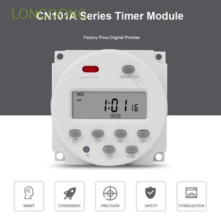 LONGDONG 7 Days Timer Switch 5V 12V 24V 110V 220V CN101A Time Relay Automatic Loop Rechargeable Battery Programmer Programmable Digital Timer