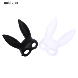 qukkujzo halloween orejas largas conejo conejito máscara de fiesta disfraz de cosplay disfraz de mujer mx