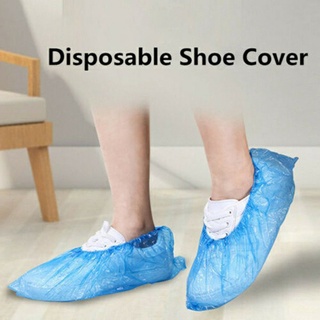 risePlastic Material desechable zapatos cubre con banda elástica transpirable cubierta