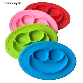 [freev] útil niños de una pieza de silicona mantel individual plato bandeja de alimentos alfombrilla de mesa para bebé niño mx11