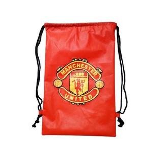 Manchester United MU - mochila con cordón para Club escolar, diseño versátil