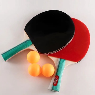 Genuino paquete de 2 envío gratis raqueta de tenis de mesa producto terminado doble tiro principiante entrenamiento estu