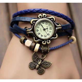 Relojes para hombres y mujeres, relojes de moda coreanos europeos y americanos, relojes de pulsera de moda para mujeres retro, relojes para damas, relojes de pulsera con mariposas, relojes de cuarzo
