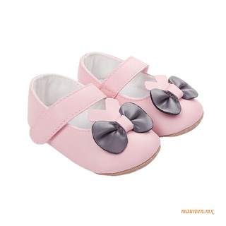 mg-baby girl princess zapatos, estilo casual hueco bowknot prewalker con