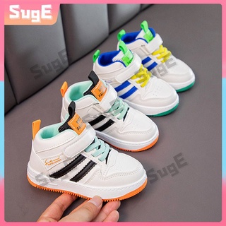 [Suge]talla21-37 zapatos de niño niñas alta parte superior Casual zapatos deportivos Kasut Budak