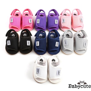 B-bbaby sandalias de verano, ligeras antideslizantes suela suave para bebé, zapatos de cuna