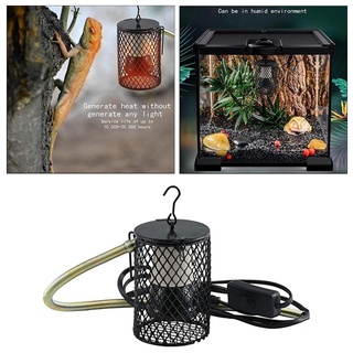 lámpara de calor de reptil, lámpara de tortuga reptil luz, tanque de acuario lámparas de calefacción para tortuga lagarto serpiente terrario