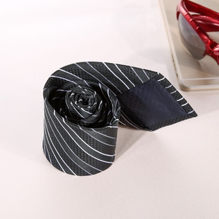 Petersburg ❤New Classic Striped Black White JACQUARD WOVEN Silk Men's Tie Necktie
