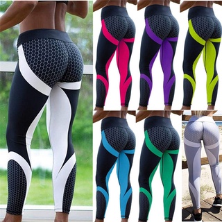 Impreso Pantalones De Yoga De Las Mujeres Push Up Profesional Running Fitness Gimnasio Deporte Leggings Apretado Lápiz Leggins