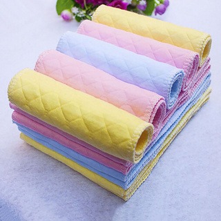 [buen bebé]10 servilletas de uso múltiple reutilizables de tres capas de pañales de tela bebé (6)