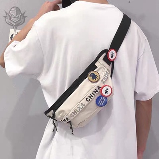 Bolsa de pecho de los hombres de la bolsa de mensajero de los hombres de la marca de moda bolsa de mensajero nuevo ins moda bolsa de cintura única bolsa de hombro (6)