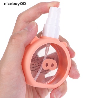 niceboyod 55ml de dibujos animados gato pequeño spray botella lindo silicona manga perfume spray botella productos populares