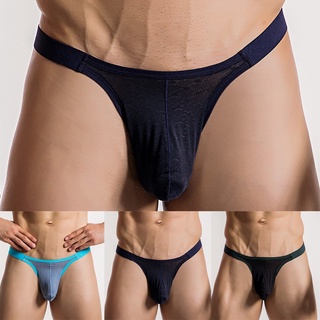 Briefs Underwear Bikini Breathable G-String Low Rise Mens Micro Panties(Spot~)