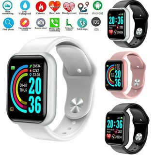 ♠Promotion♠ Y68 smart watch relojes de pulsera electrónico reloj fitness monitor hombres regalo reloj inteligente para huawei relogio