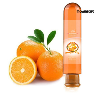moamegift 80ml sabor a fruta a base de agua lubricante sexual comestible adultos anal gel oral (7)