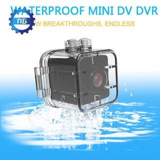 Impermeable Mini SQ12 HD cámara deportiva 1080P DV grabadora infrarroja