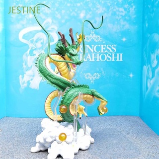 jestine anime japonés figura de acción estatua figura modelo juguetes dragon ball shenron colección modelo de escritorio adornos figuras de acción shenlong juguetes regalos figura juguete/multicolor