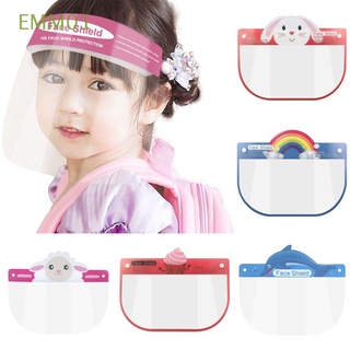EMM01 Cartoon Kids Face protection Children Splash Guard Face Protection Anti Droplet Full Face Covering Boys Girls Safety Masks