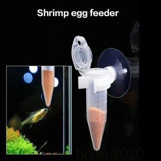 [house2020] alimentador de peces pequeño automático acuario rojo gusano embudo taza de peces alimentos herramienta de alimentación acuario accesorio