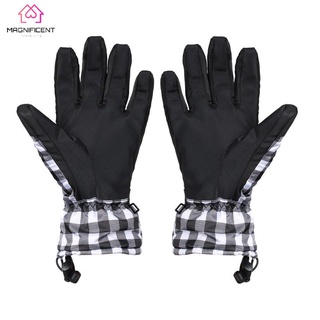 0329L Winter Warm Outdoor Windproof Waterproof Snow Skiing Cycle Gloves For Female