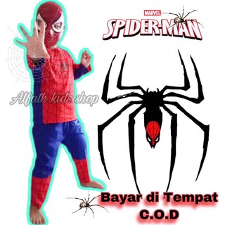 Últimos ajustes de disfraz infantil SPIDERMAN | Spiderman niños disfraz máscara libre/SPIDERMAN hierro
