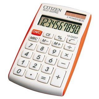 Citizen SLD-322RG SLD-322 SLD 322 RG - calculadora de 10 dígitos