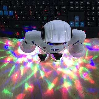Divertido Robot de baile juguete electrónico con música iluminación juguetes regalo para niños niños (4)