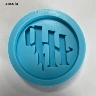 zacqia - molde de silicona para agarre de teléfono, diseño de insignia, collar, joyería, moldes mx