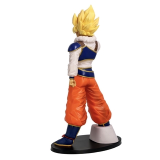 28cm Dragon Ball Z el traje especial Super Saiyan Son Goku estatua figura modelo de juguete (3)