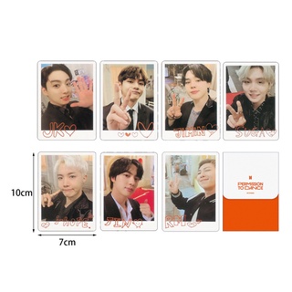 8 Unids/Set Kpop BTS Permiso Para Bailar En El Escenario Postal Lomo Tarjetas Photocard Fans Papel Multicolor (9)