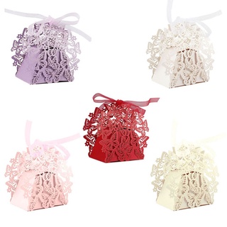 hemx 10/50/100pcs mariposa cinta regalo caramelo caja de papel de boda fiesta favor bolsa de papel tom (8)