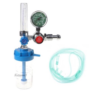 [KESOTO1] Medidor de flujo de oxígeno de Gas regulador de la presión reductor de válvula inhalador