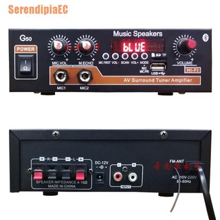serendipiaec (*) g50 800w bluetooth 5.0 amplificador de potencia módulo equipo de sonido altavoz de música en casa (7)