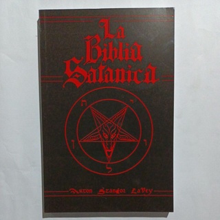 Libro La Biblia Satánica. Autor: Anton Szandor LaVey.