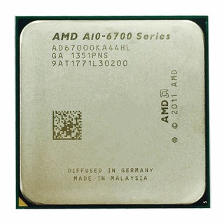 AMD APU A10 6700 APU A10 6700k AD6700OKA44HL Socket FM2 QUAD CORE CPU 3.7GHz