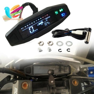 Medidor Digital LCD Completo De La Motocicleta RPM Velocímetro Odómetro Eléctrico Inyección Y Carburador Para Ruso KR200