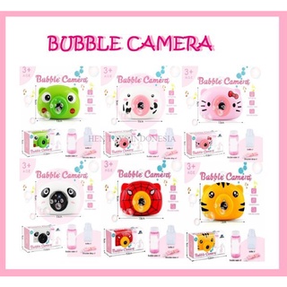 Hen - cámara de burbujas eléctrica juguete burbuja burbuja jabón música cámara luces