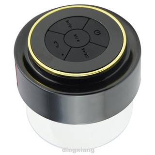 Mini bocina Bluetooth inalámbrica Abs con Ventosa y botón táctil sonido envolvente Portátil