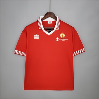 manchester united 1997 retro home camiseta de fútbol roja