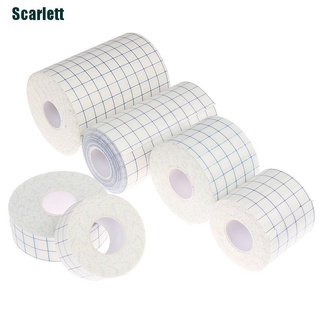 [Scarlett] rollo de gasa impermeable vendaje estéril estiramiento cinta médica primeros auxilios cuidado de heridas (2)