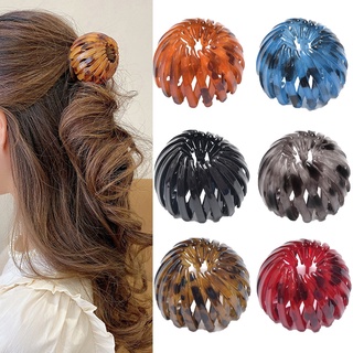 Jenniferz1 pinzas para el cabello para mujer con Bola De Carne sencilla/Vintage/Multicolorida (9)