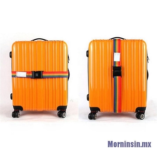 morninsin ajustable personalizar equipaje de viaje maleta cerradura seguro cinturón correa equipaje lazo