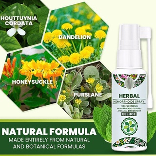 【Ready Stock】Natural Herbal Hemorrhoids Spray Natural Herbal Hemorrhoids Spray 30ml