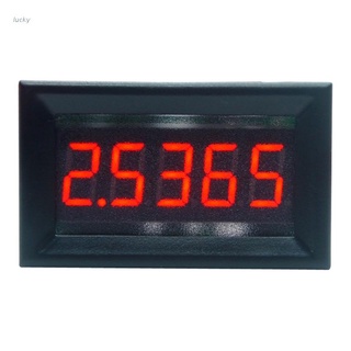 lucky& dc 0-5.0000ma (5ma) amperímetro digital 5 dígitos medidor de corriente panel guage 0.36 pulgadas