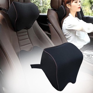 asiento de coche reposacabezas almohadilla de espuma viscoelástica almohada cabeza cuello cojín de viaje apoyo resto l4w1