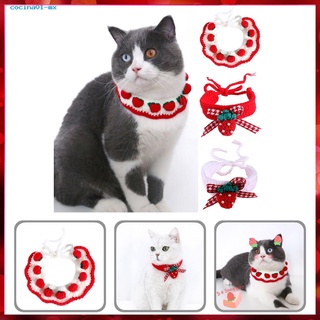 {co} stock fácil de usar collar de lana hilo de lana mascota cachorro gatito collar fácil de combinar suministros para mascotas (1)