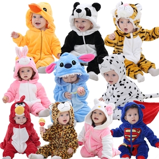 Mameluco bebé niñas ropa con capucha pijamas Mameluco Bebe Panda invierno animales disfraces