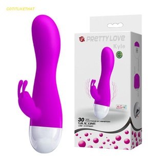gotitlikethat 30 modos realistas vibradores para mujer impermeable punto g masajeador de silicona con potentes motores duales vibran cosas para las mujeres juguetes adullt