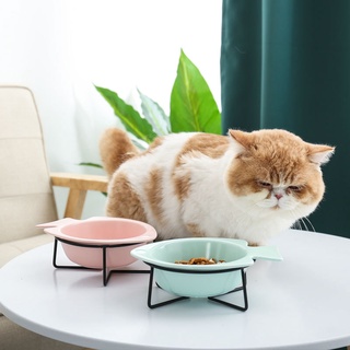 Cuenco de cerámica para gatos cuenco de comida para gatos cuenco para perros cuenco para beber cuenco doble cuenco de pr (3)