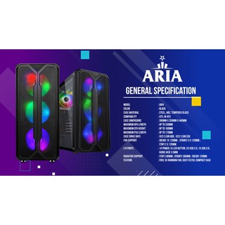 Case CUBE Gaming ARIA - ATX/PC Gaming Case